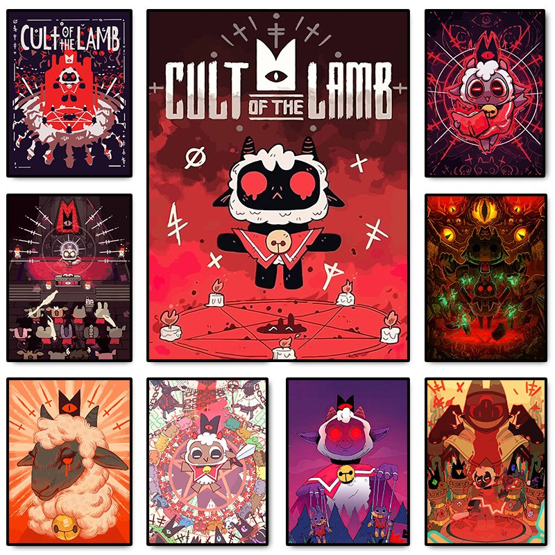 

Печать на холсте "Cult of The Lamb"