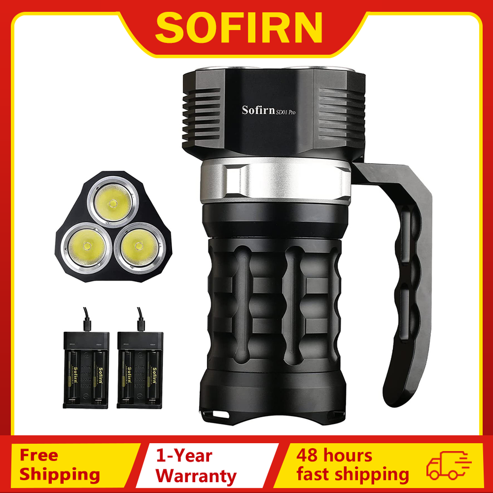 

Sofirn SD01 Pro Подводный фонарь 10000 люмен