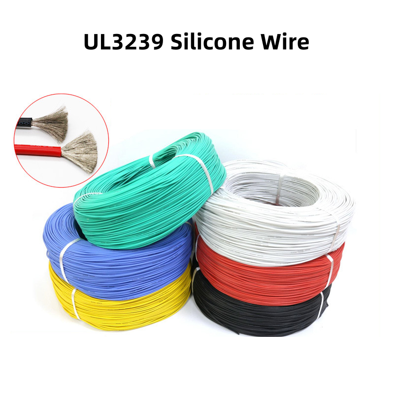 

Силиконовый провод UL3239 медный 8-32 AWG 3KV