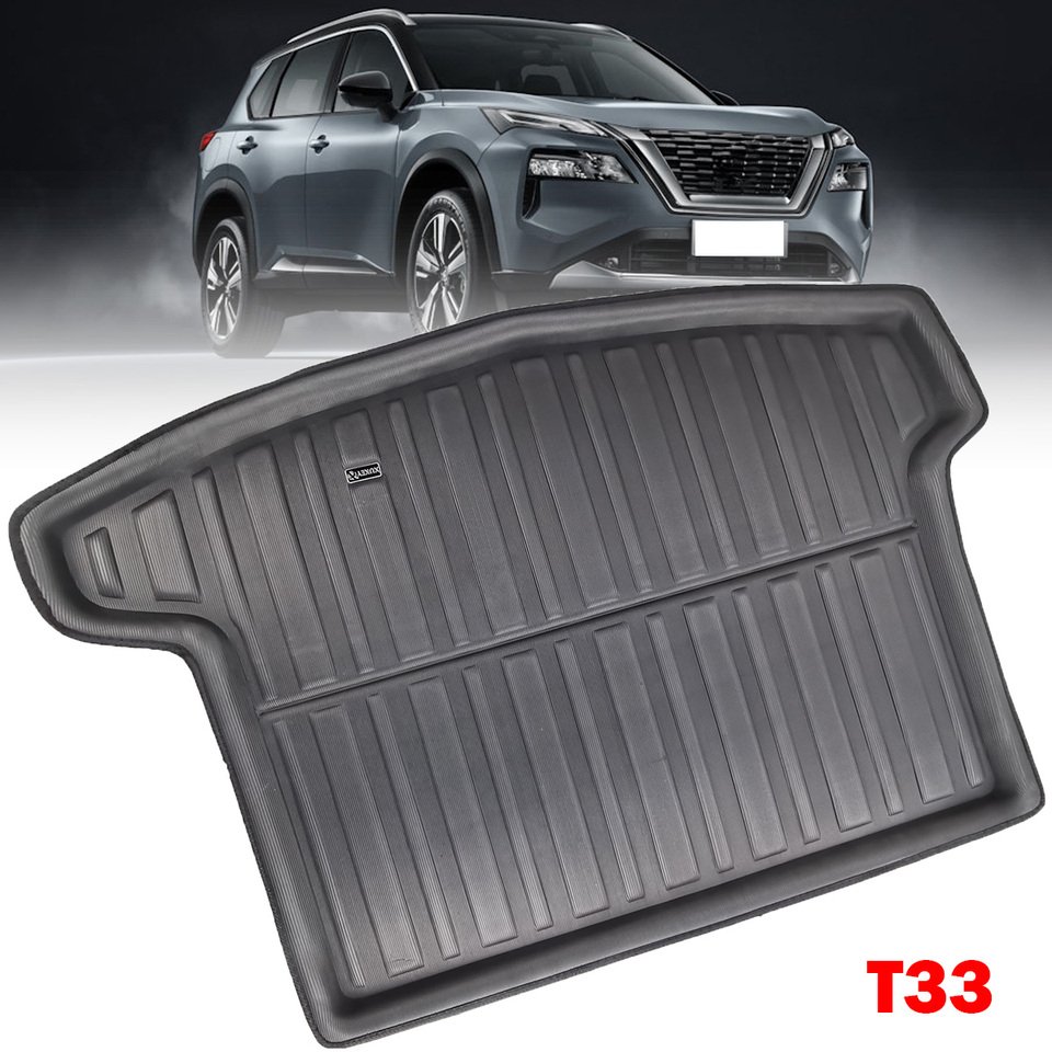 

Специальный коврик для Nissan X-Trail XTRAIL Rogue 2022 2023 T33, коврик для багажника, подкладка для грузового багажника, коврик для тяжелых условий эксплуатации, аксессуары