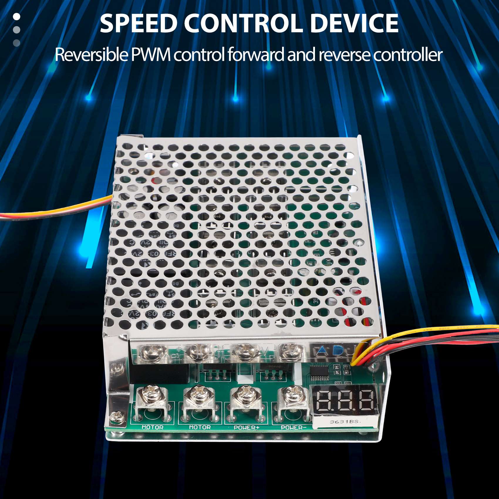 

Регулятор скорости двигателя DC 10-55В 100А 3000Вт