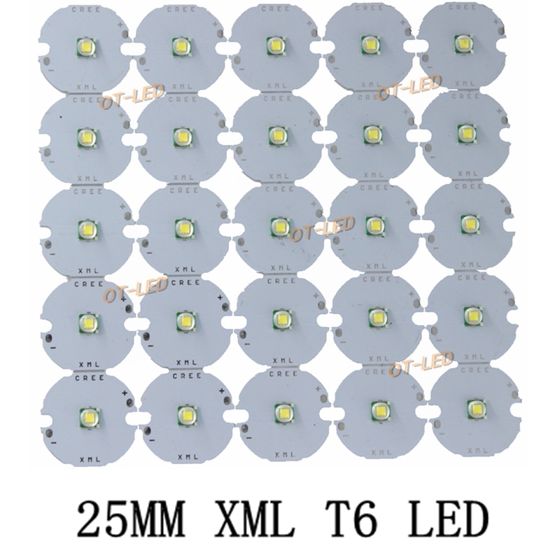 

HotRed 25mm-XML T6 LED светодиодные шарики 2 шт