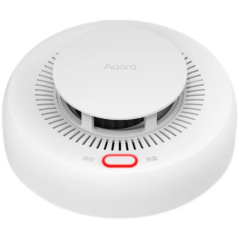 

Aqara детектор дыма датчик пожарной сигнализации Zigbee 3,0 монитор звуковое оповещение приложение домашней безопасности работает с Xiaomi Mi home Homekit