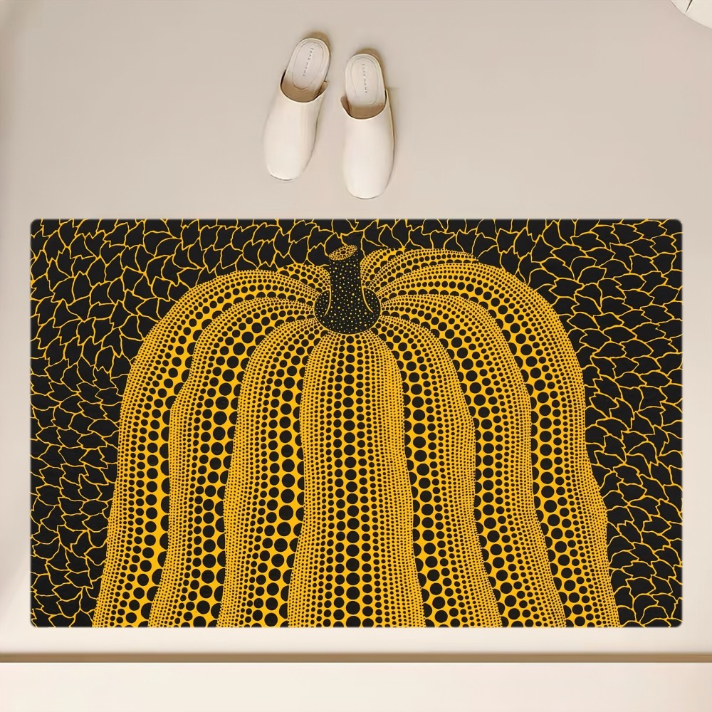 

Art Y-Yayoi K-Kusama антискользящий полиэстер коврик