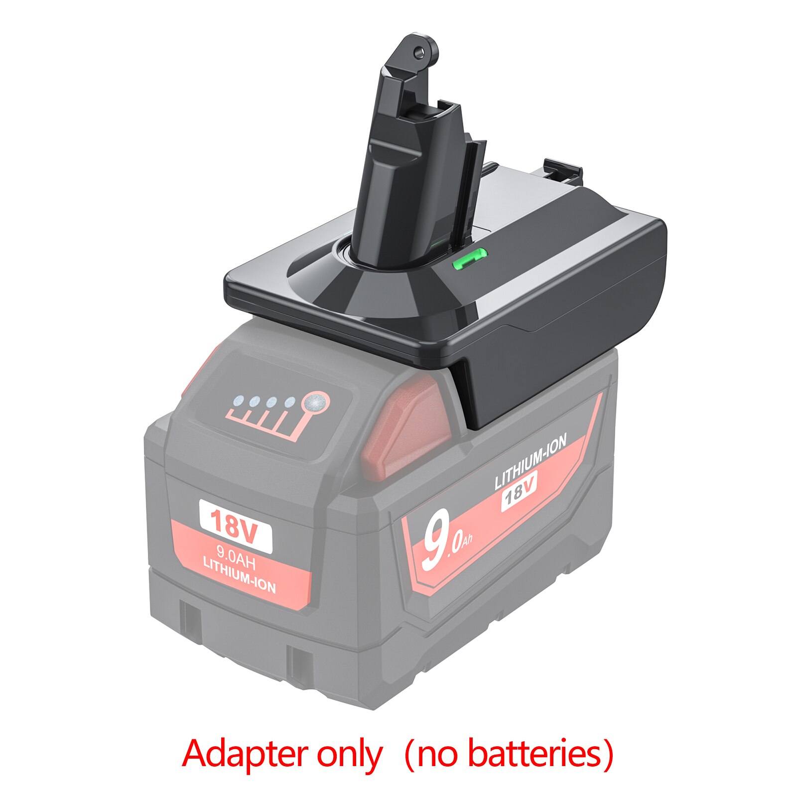 

Адаптер Powtree для аккумуляторов Makita/Dewalt/Milwaukee к пылесосам Dyson V6/V7/V8