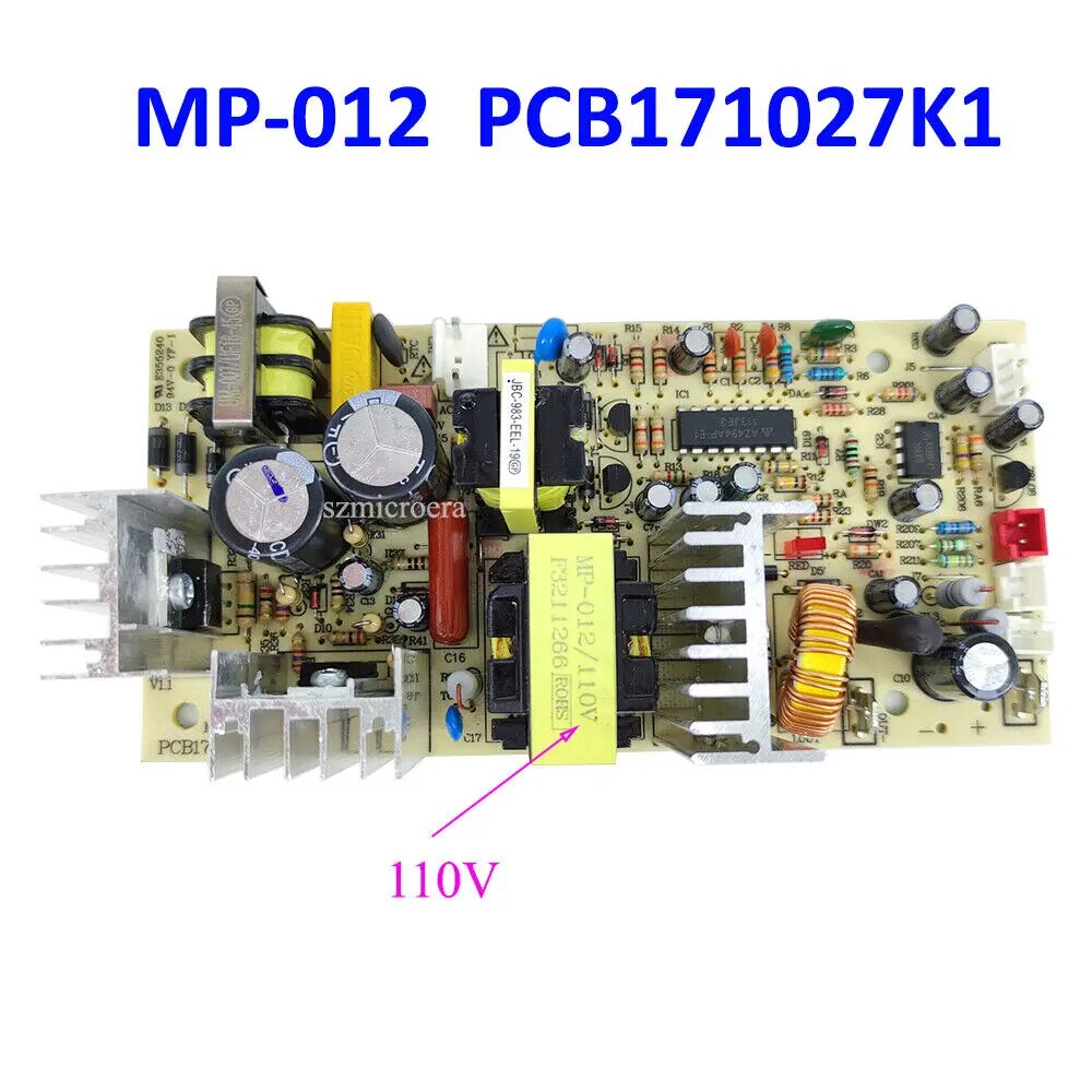 

MP-011/220V MP-012/110V Vinocave Плата управления винным охлаждением Контроллер винного шкафа MP-011 PCB 171027 Печатная плата K1