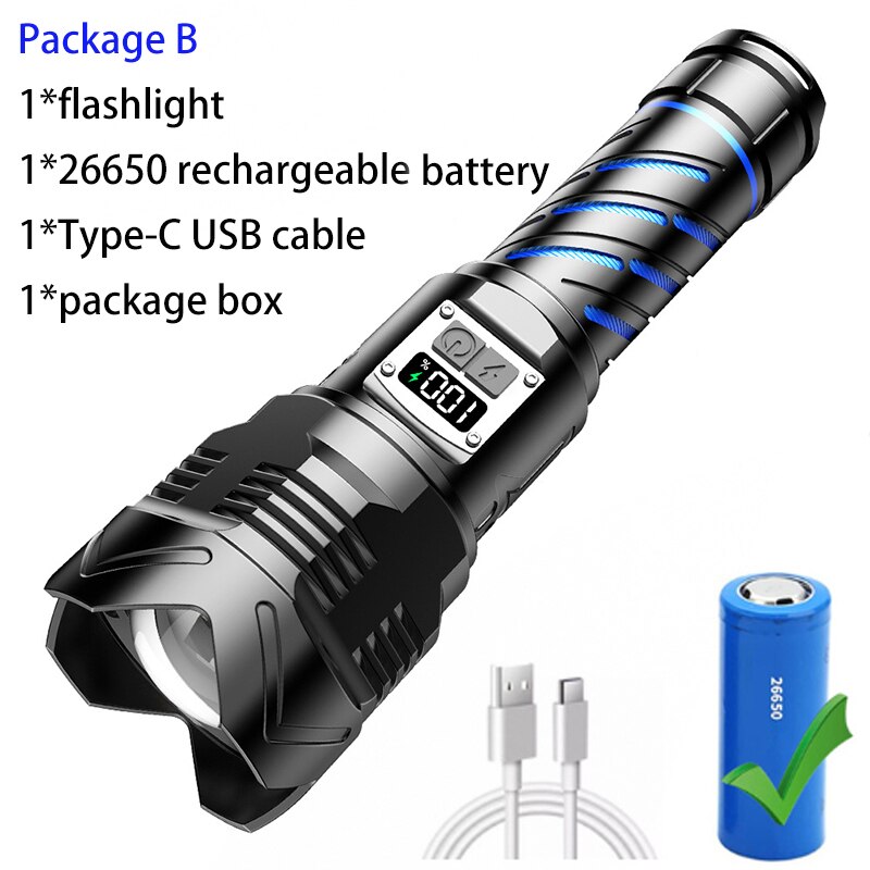 

KENSUN Тактический фонарь USB