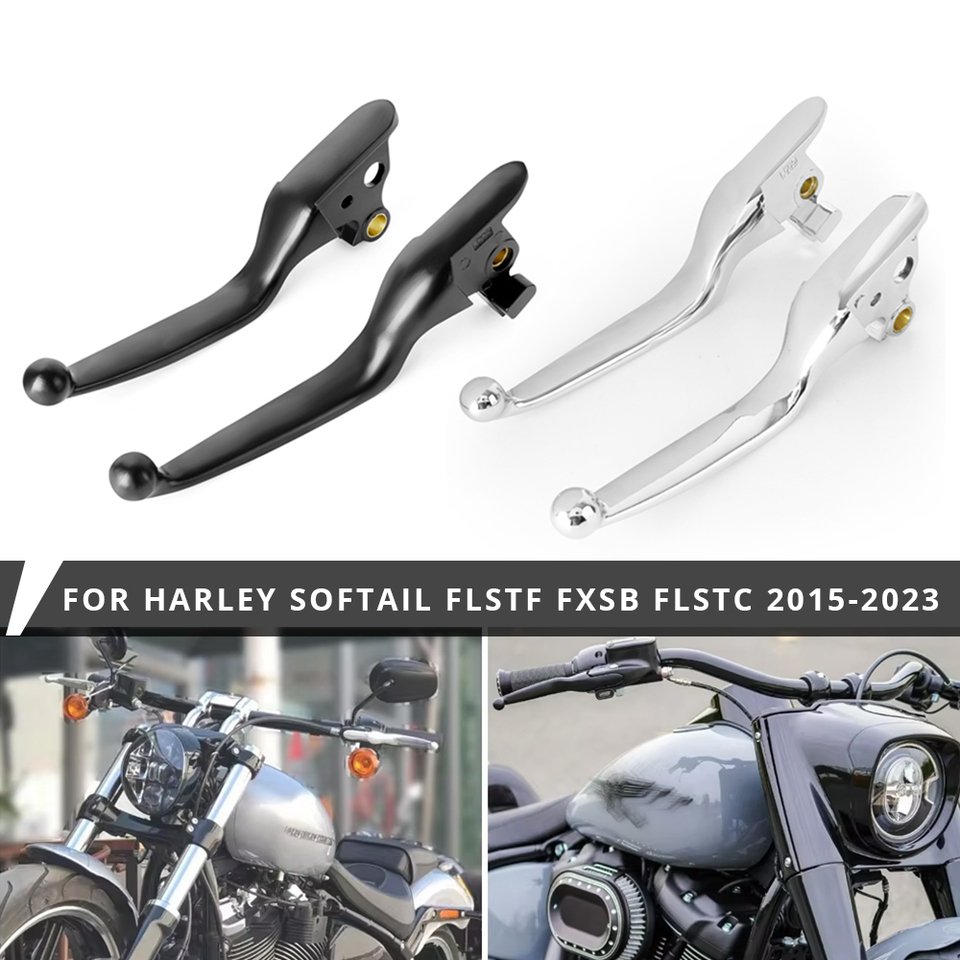 

Рычаги тормозной муфты мотоцикла для Harley Softail Fat Boy 114 Deluxe Heritage Classic FX FLS Slim Street Bob Breakout 2015-2023