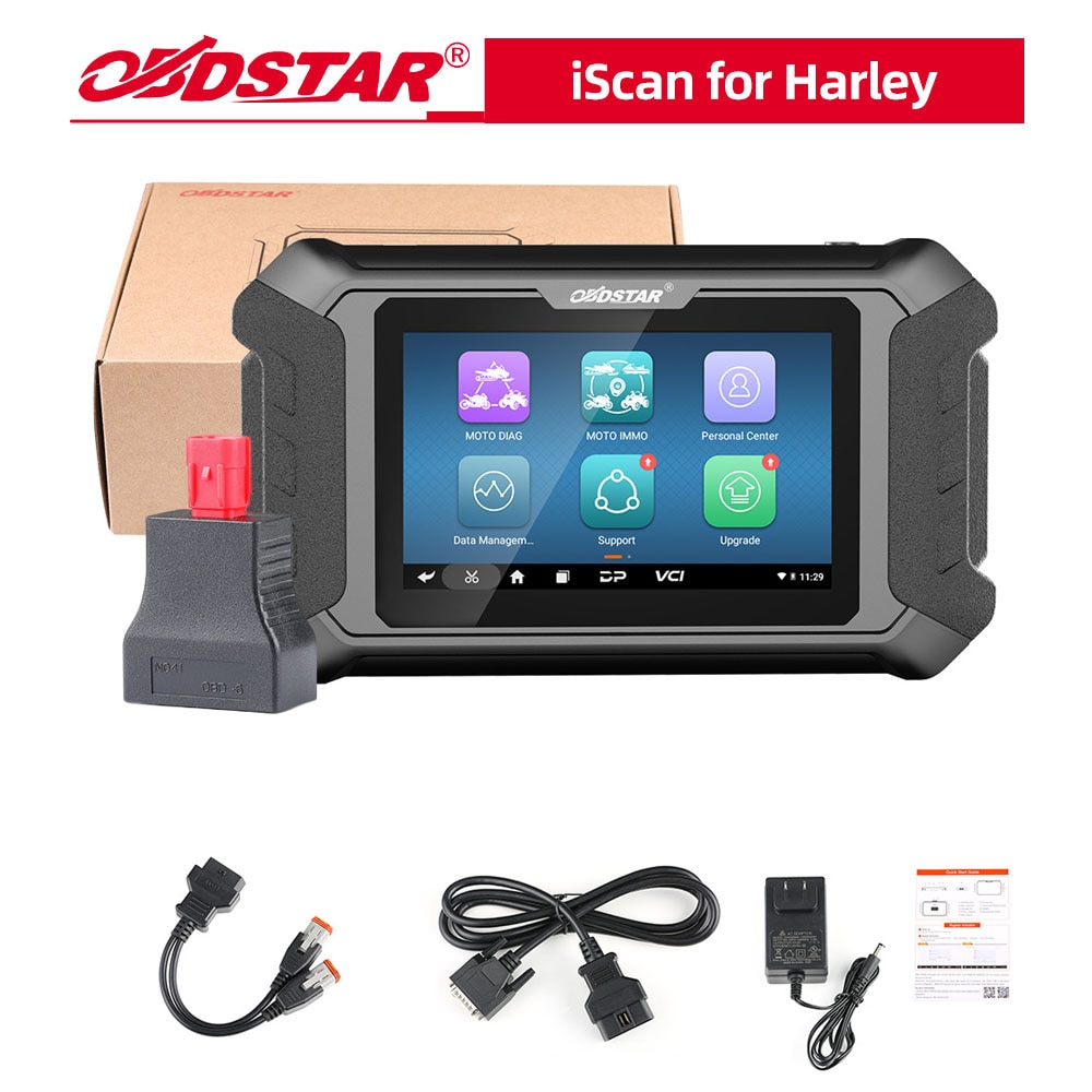 

OBDSTAR iScan для Harley для мотоцикла Davidson, диагностический сканер, поддержка Sevice Light Reset и инструмент для программирования ключей