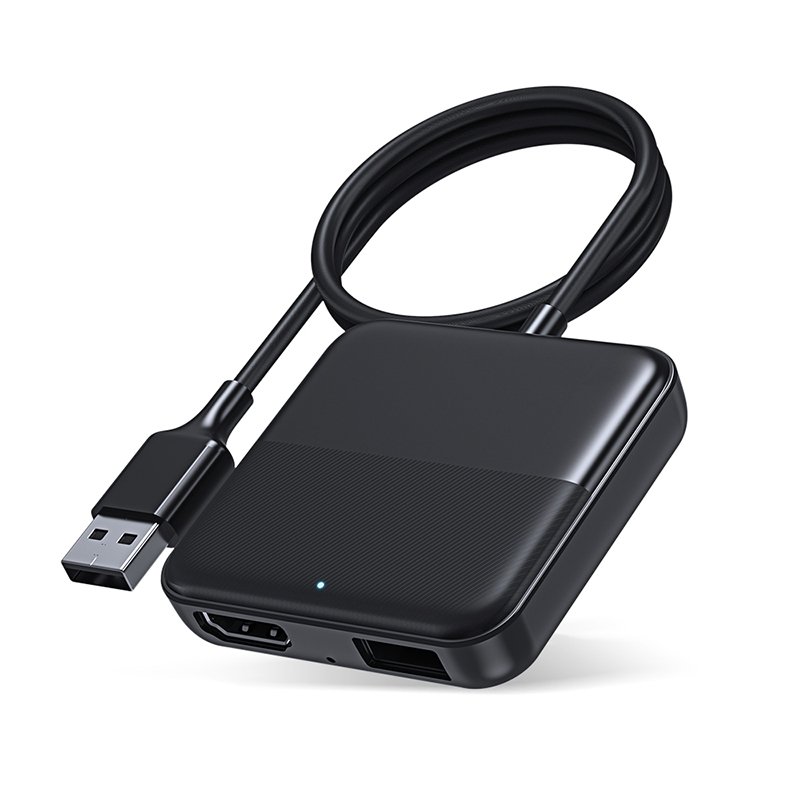 

OTTOMOTION Car Tv Mate Max HDMI Мультимедийный адаптер Беспроводной Carplay Адаптер Видео Конвертер для Google Android TV Stick Game Box