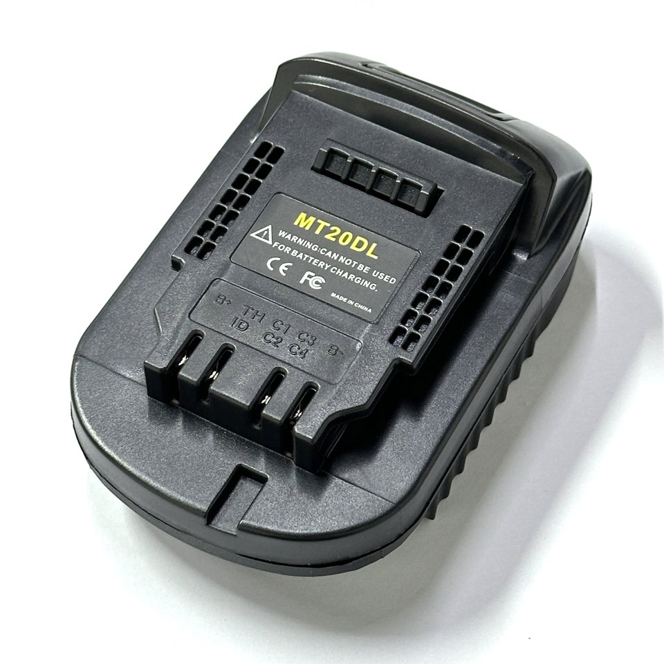 

Адаптер MT20DL для аккумуляторов Makita 18V в аккумуляторы Dewalt 18V 20V