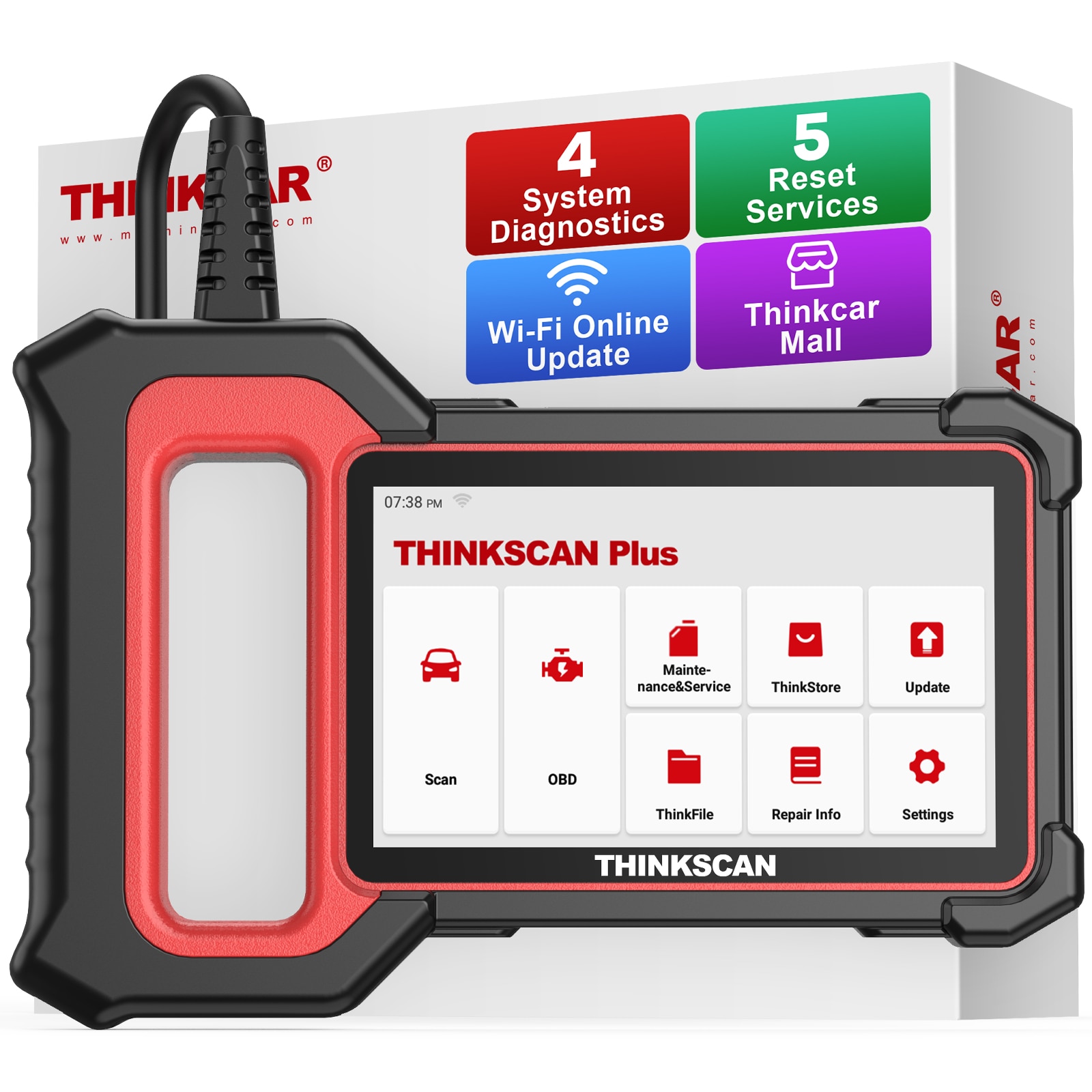 

Thinkscan Plus S7/S6/S5/S4 диагностические инструменты диагностика 7 система 5 сброс бесплатно пожизненные автотолы автомобильный сканер Obd2 инструменты для считывания кодов