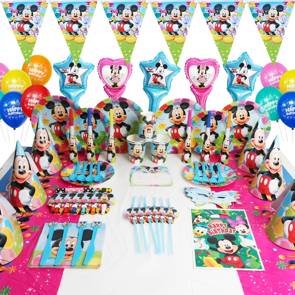

Одноразовый набор посуды Disney Микки Маус