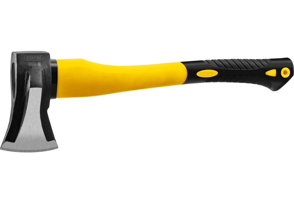 

STAYER FIBERGLASS, 1000/1500 г, 380 мм, кованый топор-колун, Professional (20623-10)
