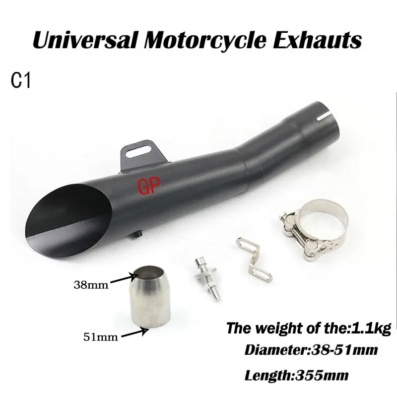 

Мотоциклетная выхлопная труба Moto Hp Escape R6, глушитель Echappement Moto Racing Pitbike GP ATV с DB Killer для YZF R6 R25 MT03