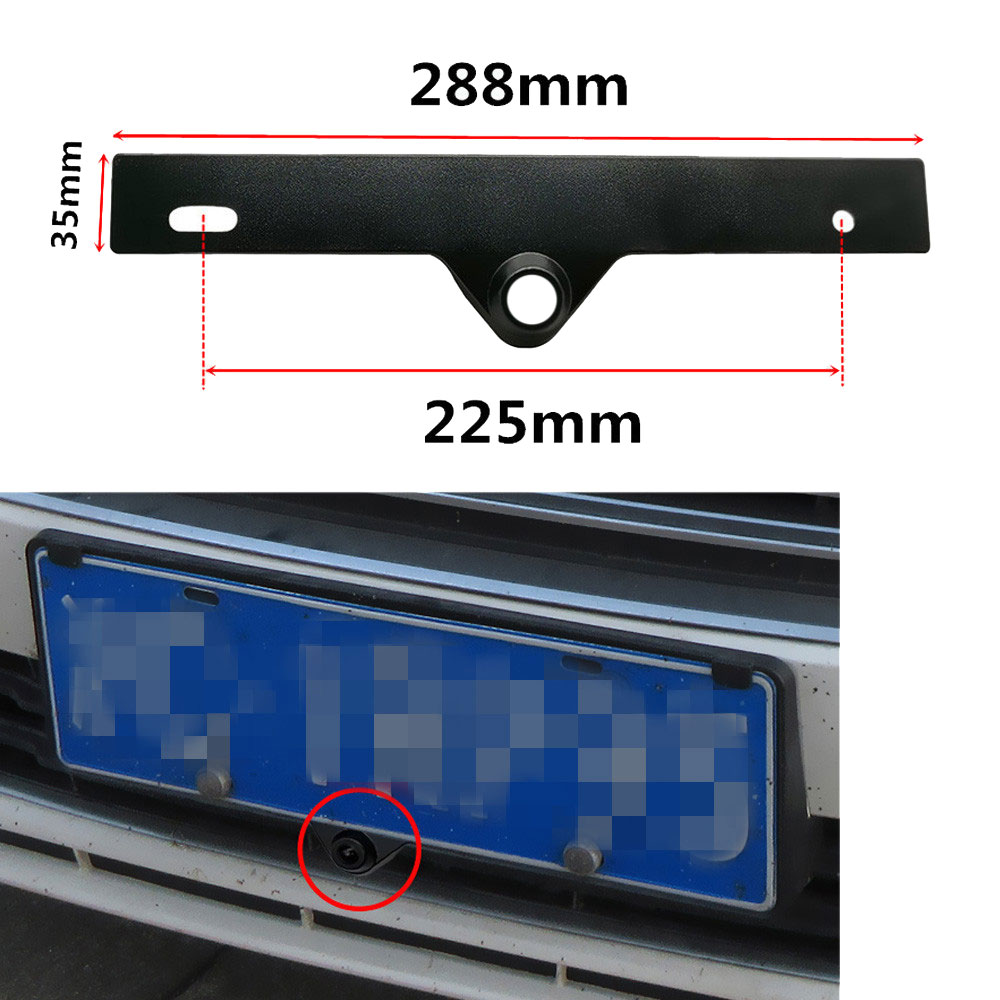 

Универсальный кронштейн YIFOUM для камеры заднего вида с логотипом для Benz VW Audi BMW Honda Toyota рамка номерного знака