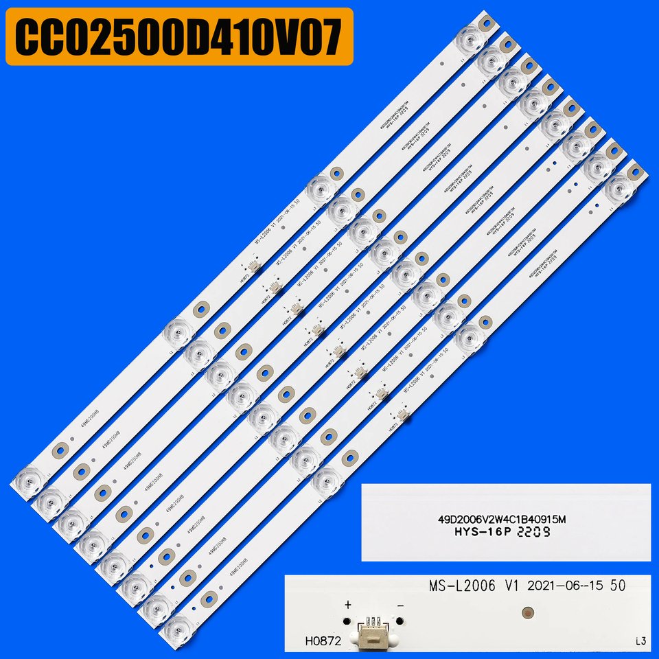 

Светодиодная лента подсветки CC02500D410V02 для телевизора