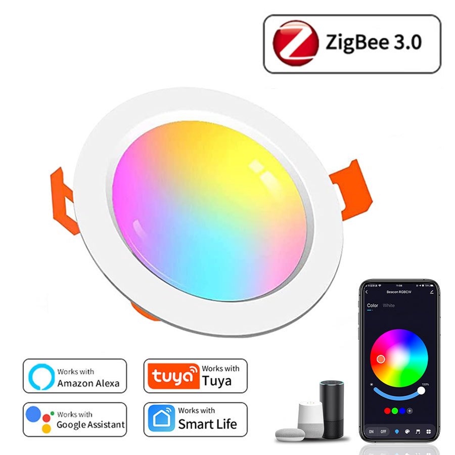 

Умный светодиодный потолочный светильник Aamasun Zigbee 5-15Вт