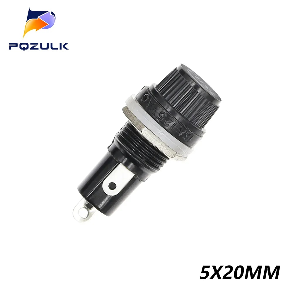 

5 шт. стеклянные держатели предохранителей PQZULK 5*20/6*30mm