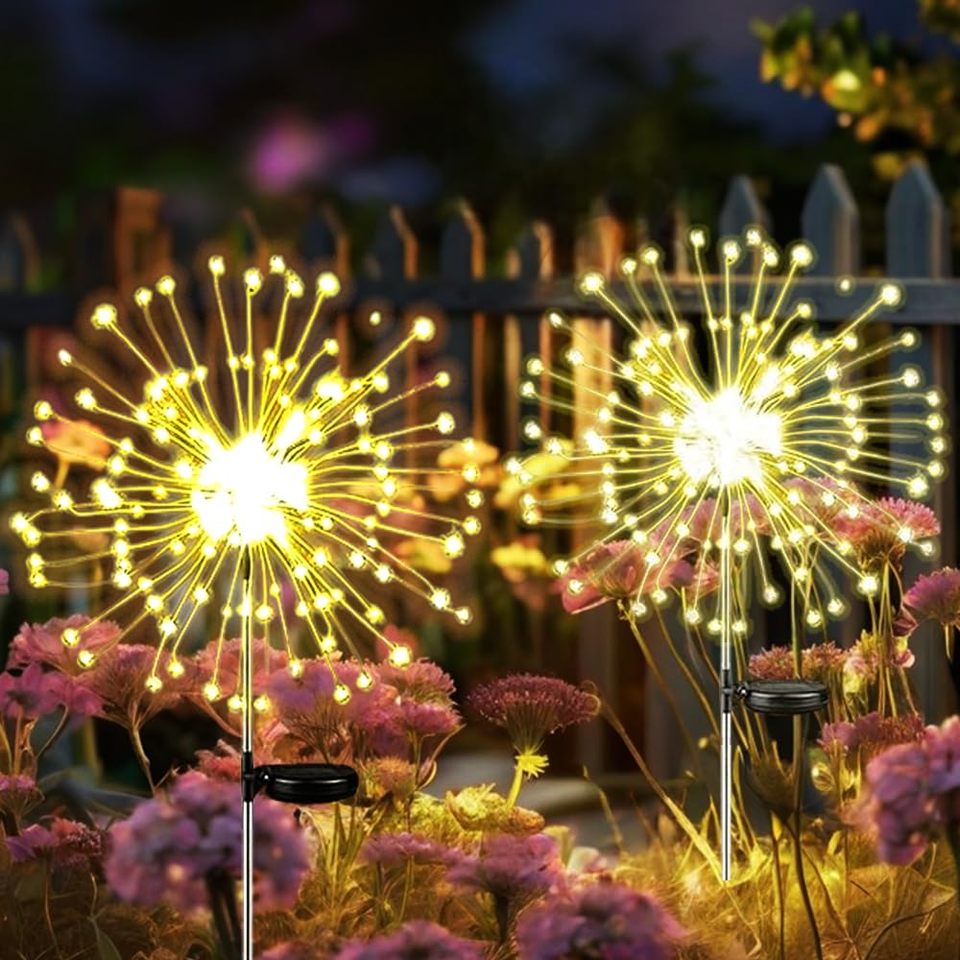 

RXUNS Солнечные фейерверки 200 LED 8 режимов