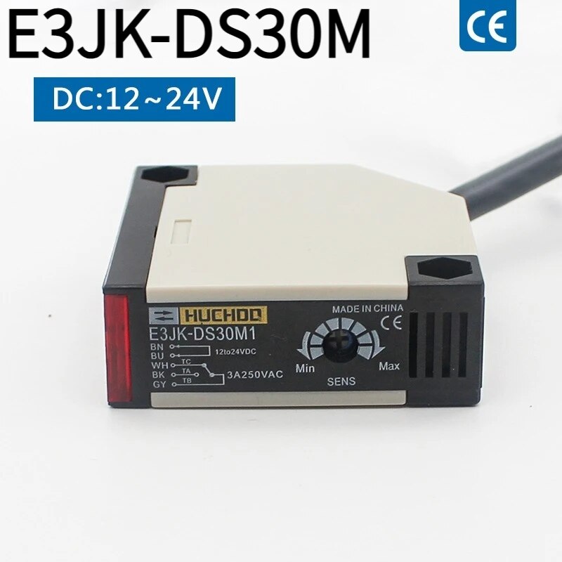 

Фотоэлектрический переключатель E3JK-DS30M1/2 DC24V AC220V 24V-220V с рассеянным отражением инфракрасный переключатель с рассеянным отражающим датчиком