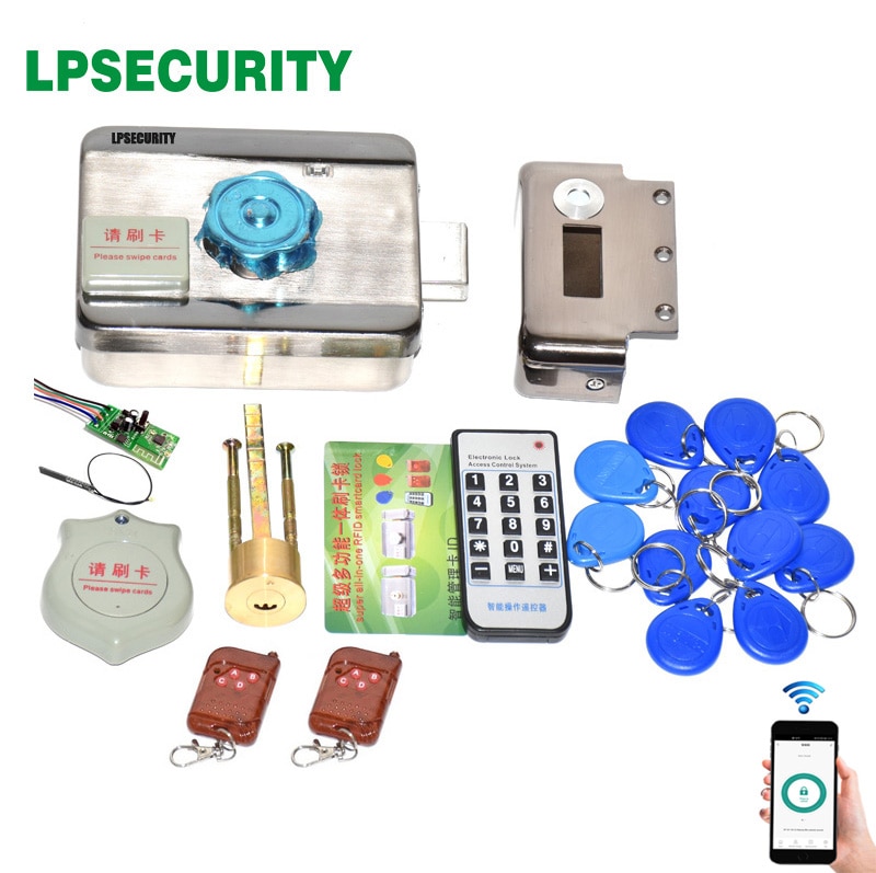 

Электронный дверной замок LPSECURITY yd011 с RFID-считывателем