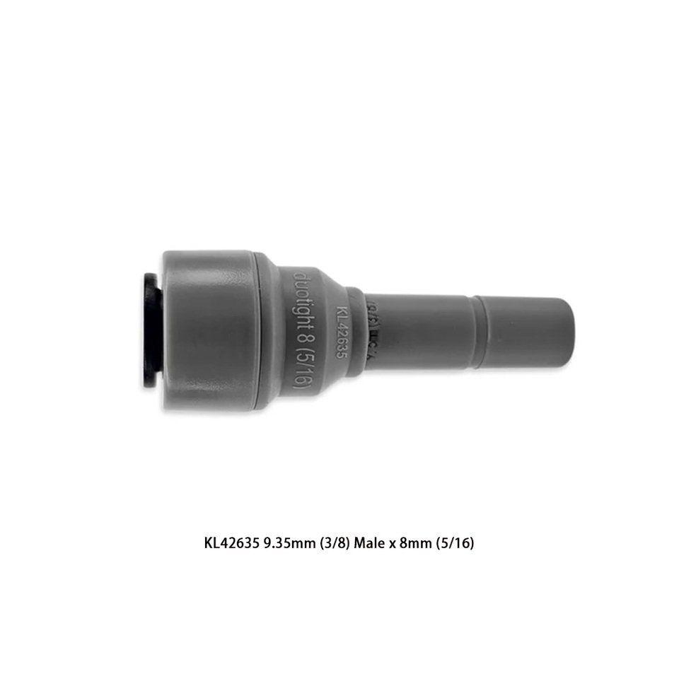

KegLand Duotight переходник 9,35 мм/8 мм х 8 мм/6,35 мм пластик