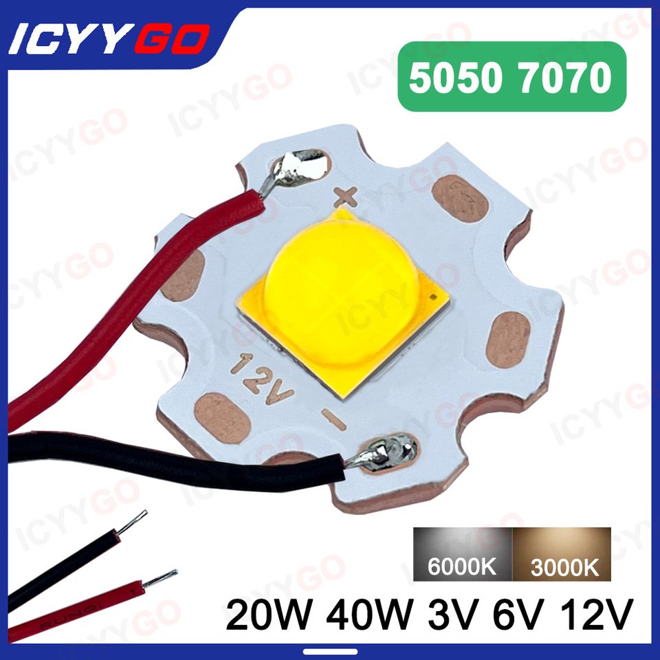 

Светодиодные чипы ICYYGO IC-5050 7070 20W 40W