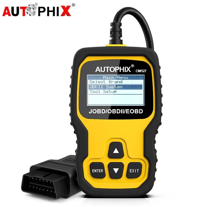 

Autophix OM127 JOBD OBD2 EOBD сканер считыватель кодов неисправностей автомобиля CHECK двигатель DIAGNOSTIC ИНСТРУМЕНТ для Toyota для Honda для Nissan