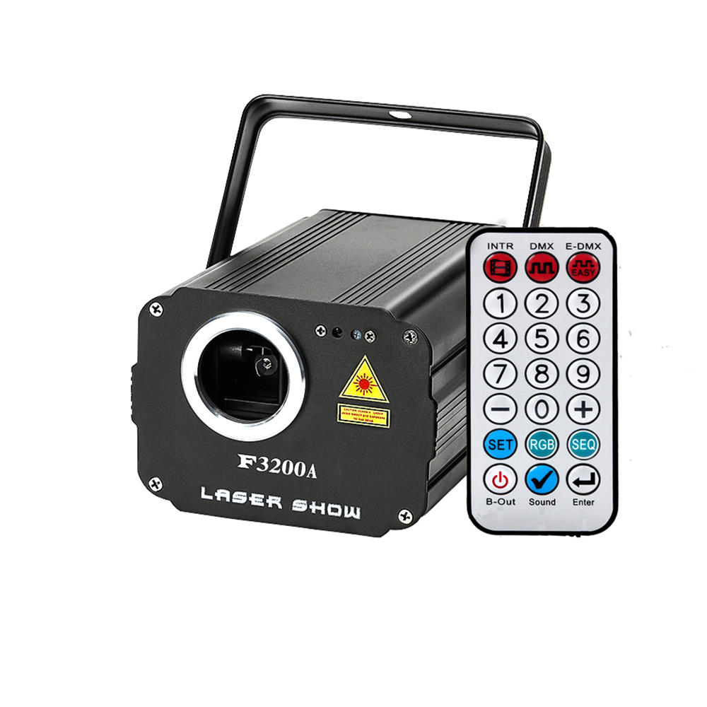 

Новейшее приложение обновления 2,2 Вт DJ Laser Disco Stage Lighting, проектор для свадьбы, дня рождения