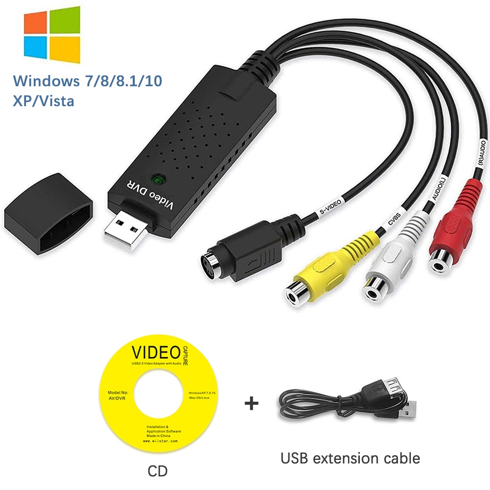 

wiistar VIDEO AUDIO Конвертер VHS в цифровой формат