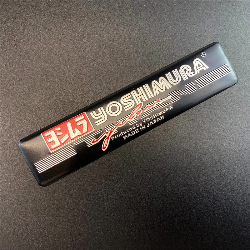 

Наклейка На Выхлопную Трубу Мотоцикла Yoshimura, Наклейка Из Алюминиевого Сплава На Заказ Для ZX6R
