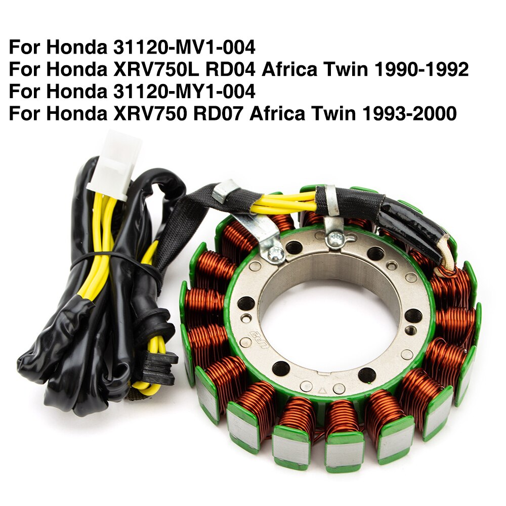 

Катушка статора мотоцикла для Honda XRV750 XRV 750 RD 07 Africa Twin 1993-2000 XRV750L RD04 Africa Twin Magneto Катушка статора