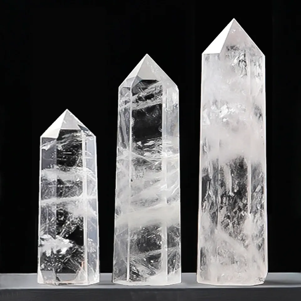 

Розовый кварц и аметист, точечная палочка, АierCrystal