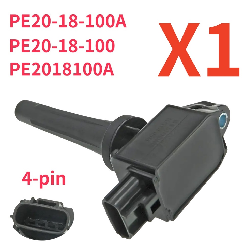

PE20-18-100A Катушка зажигания для Mazda CX-5 PE20-18-100 3 6 2.0L 2.5L 2011-2015 H6T61271 PE 2018100 Новые оригинальные детали двигателя