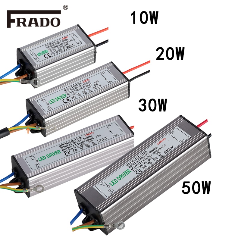 

LED драйвер 10-70 Вт AC85-265В в DC22-38В