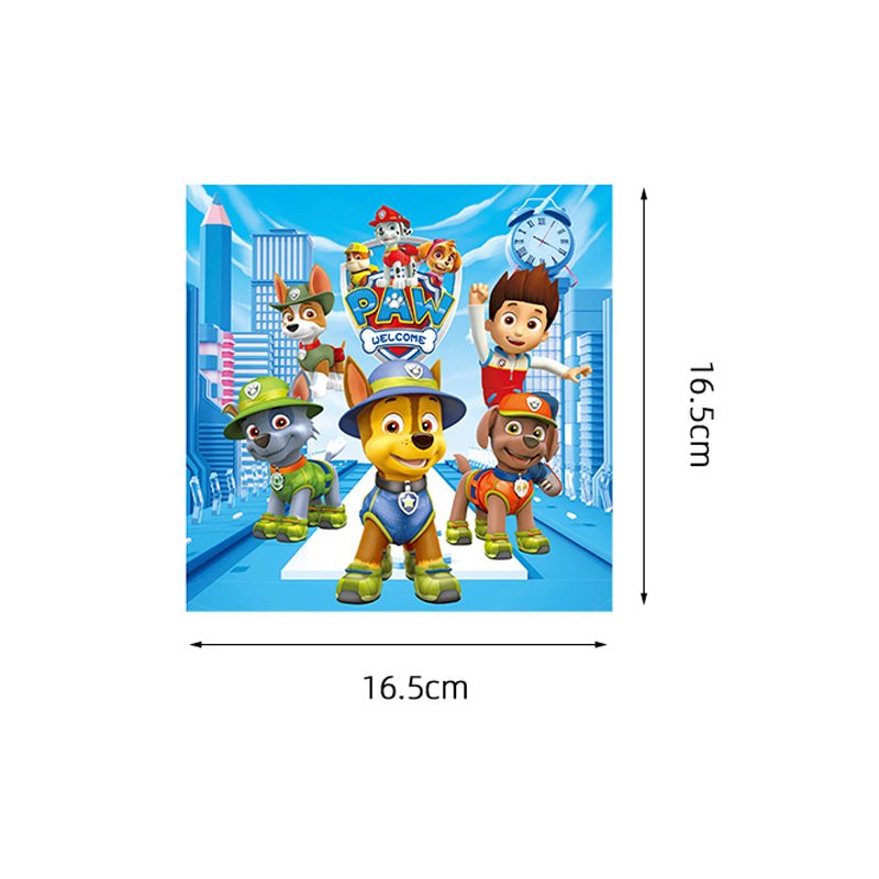 

Одноразовые салфетки Paw Patrol