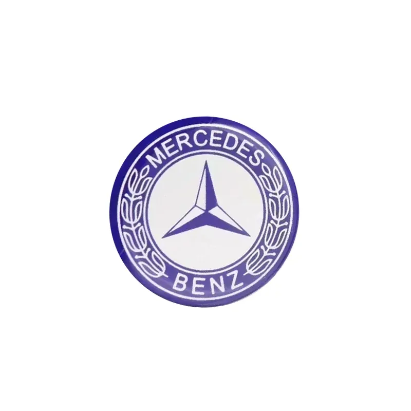 

1 шт. 29 мм автомобильная маленькая наклейка на медиаконтроль для Mercedes Benz A C E R M class CLA GLA AMG W204 W210 W124 W205 W203 Автомобильные гаджеты