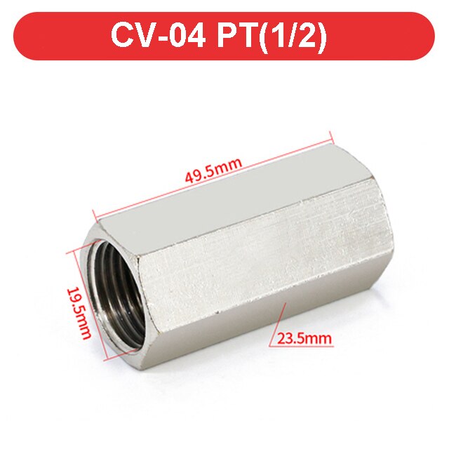 

Латунный обратный пневматический клапан 1/8" 1/4" 3/8" 1/2"