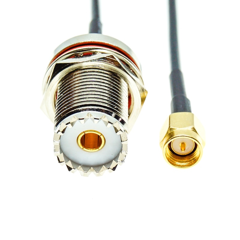 

LZQLY RG174 кабель SMA MALE - SO239 UHF Female