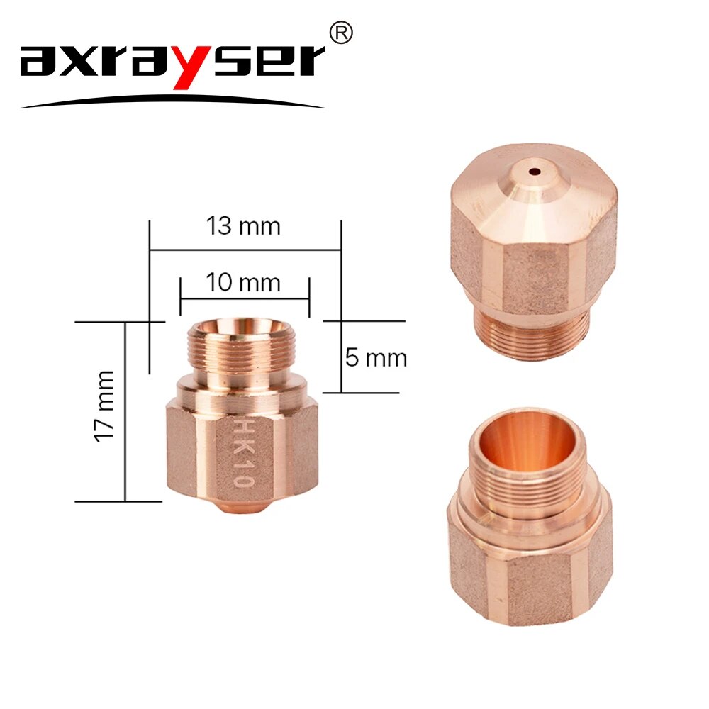 

Лазерные сопла Axrayser NK HK серия, калибр 0,8-4,0 мм