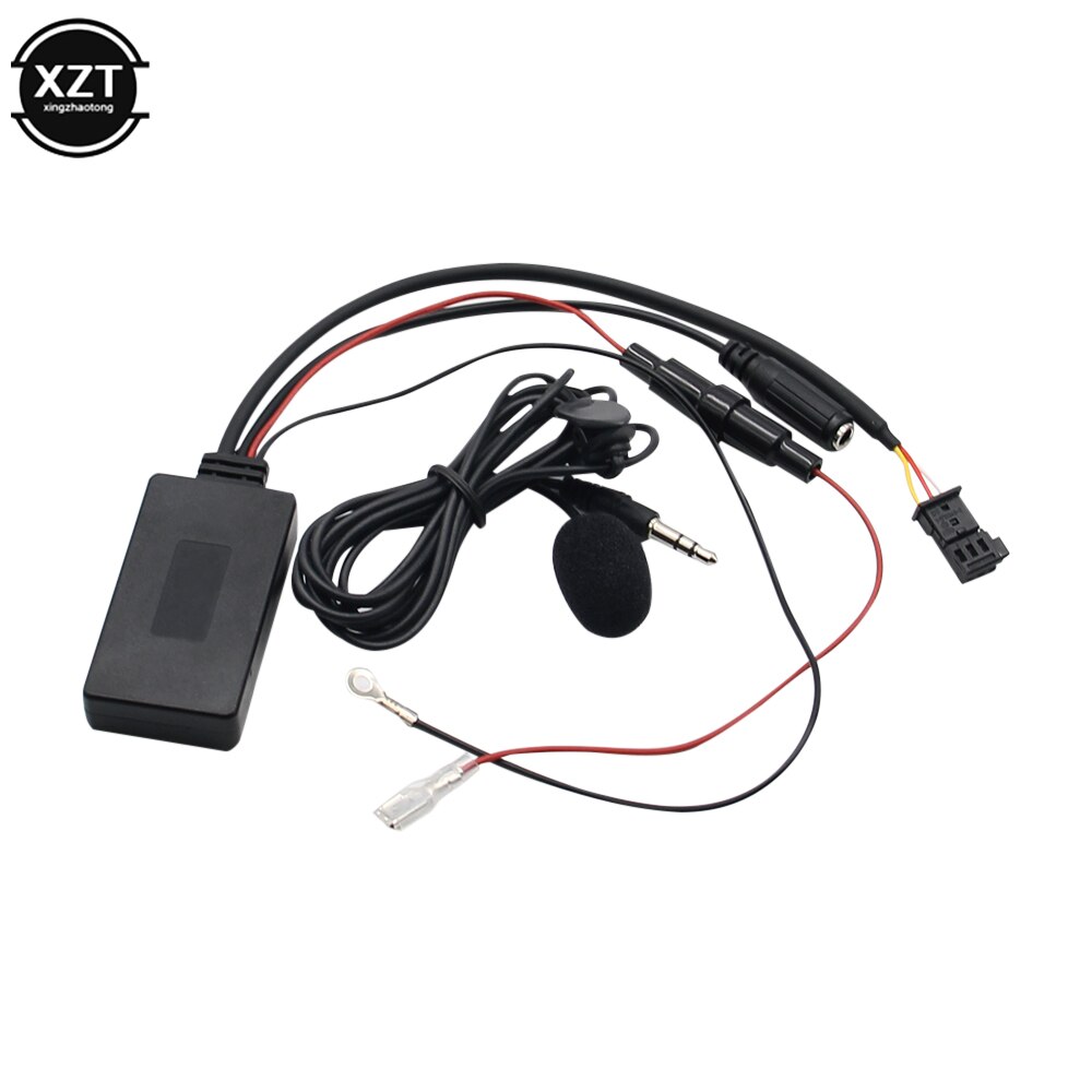 

Bluetooth 5,0 адаптер Aux кабель с микрофоном для Mercedes Benz E/CLS/SLK 2004-2008 с системой Comand