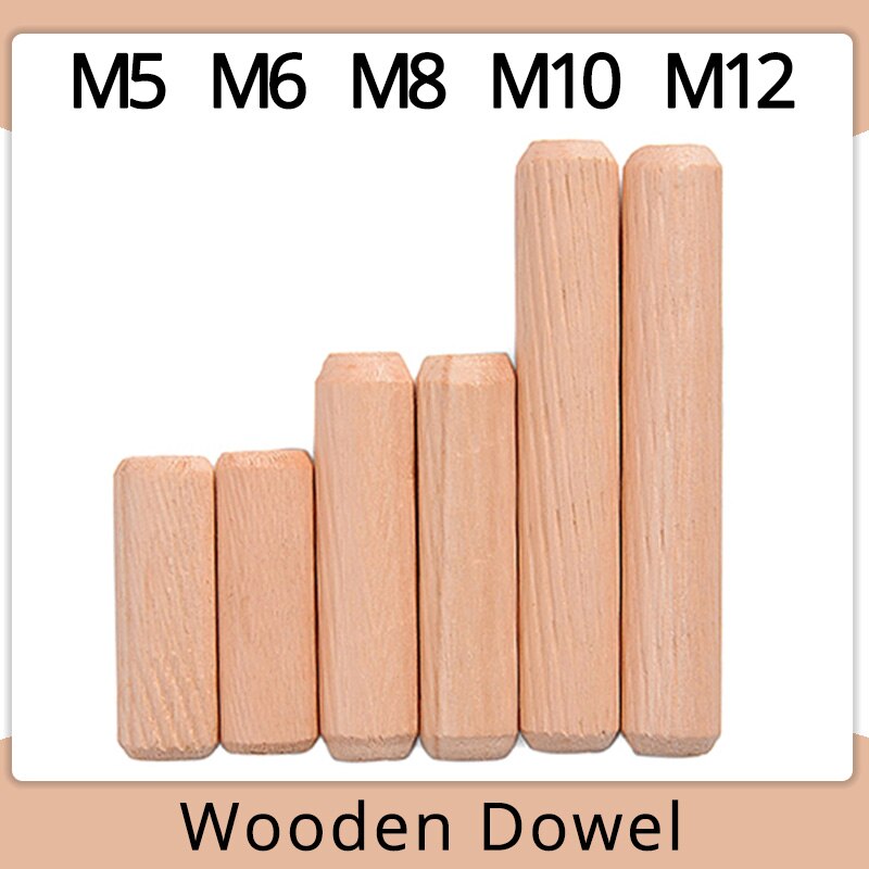 

Деревянные дюбели M5 M6 M8 M10 M12