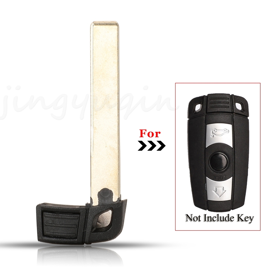 

Jingyuqin для BMW E90 E60 E91 E92 1 3 5 6 7 серии дистанционный ключ от автомобиля без ключа аварийная вставка необрезанное лезвие пустое