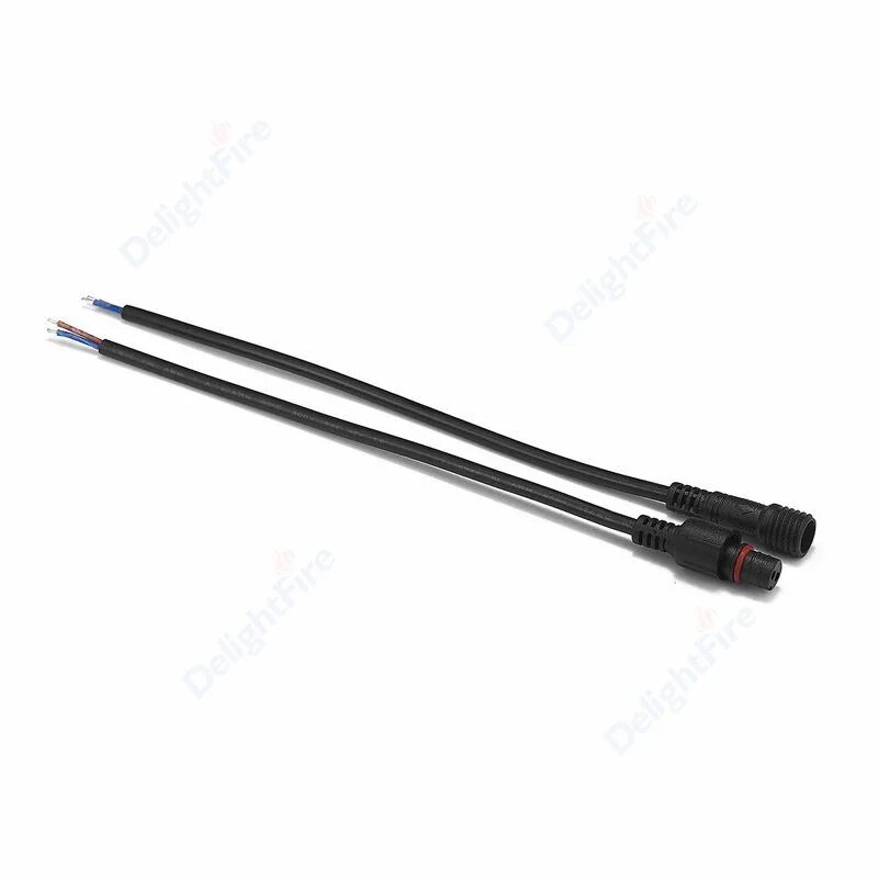 

DelightFire 2 pin waterproof connector cable 20см