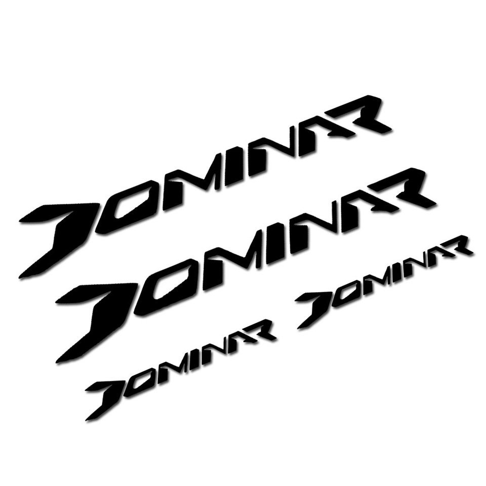 

Набор из 4 наклеек для мотоцикла Bajaj Dominar
