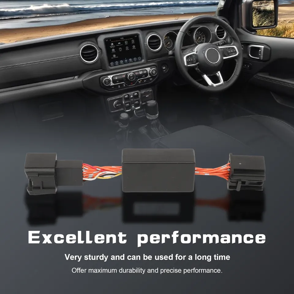 

Элиминатор запуска и остановки для Jeep Wrangler JL JLU 2018-2023 гг., обновленный кабель системы двигателя Plug Play, простая установка (не подходит 4XE)