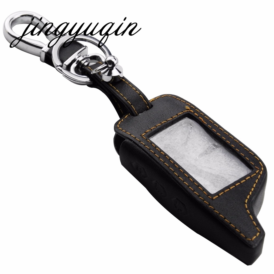 

Кожаный чехол для ключей jingyuqin 10 шт./лот для Starline B9/B91/B6/B61/A91/A61/V7 с ЖК-дисплеем и дистанционным управлением