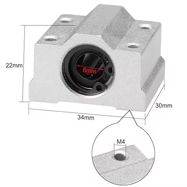 

Подшипники Torlipy Box type SCS6UU SCS8UU SC10UU SCS12UU
