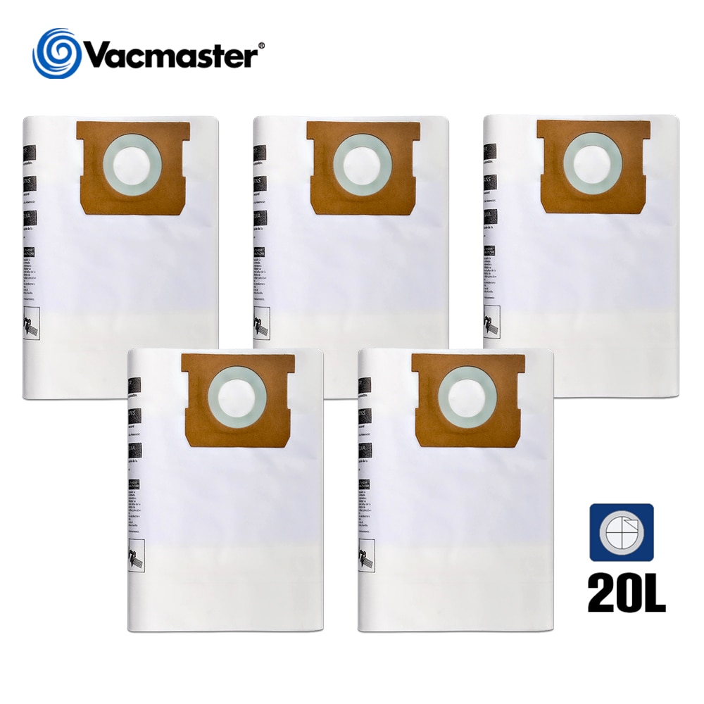 

VacMaster 950127 Одноразовые пылесборники 20 л, 5 шт